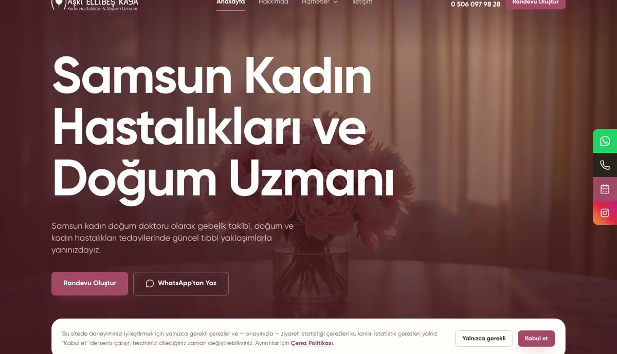 Prof. Dr. Aşkı Ellibeş Kaya — proje ekran görüntüsü