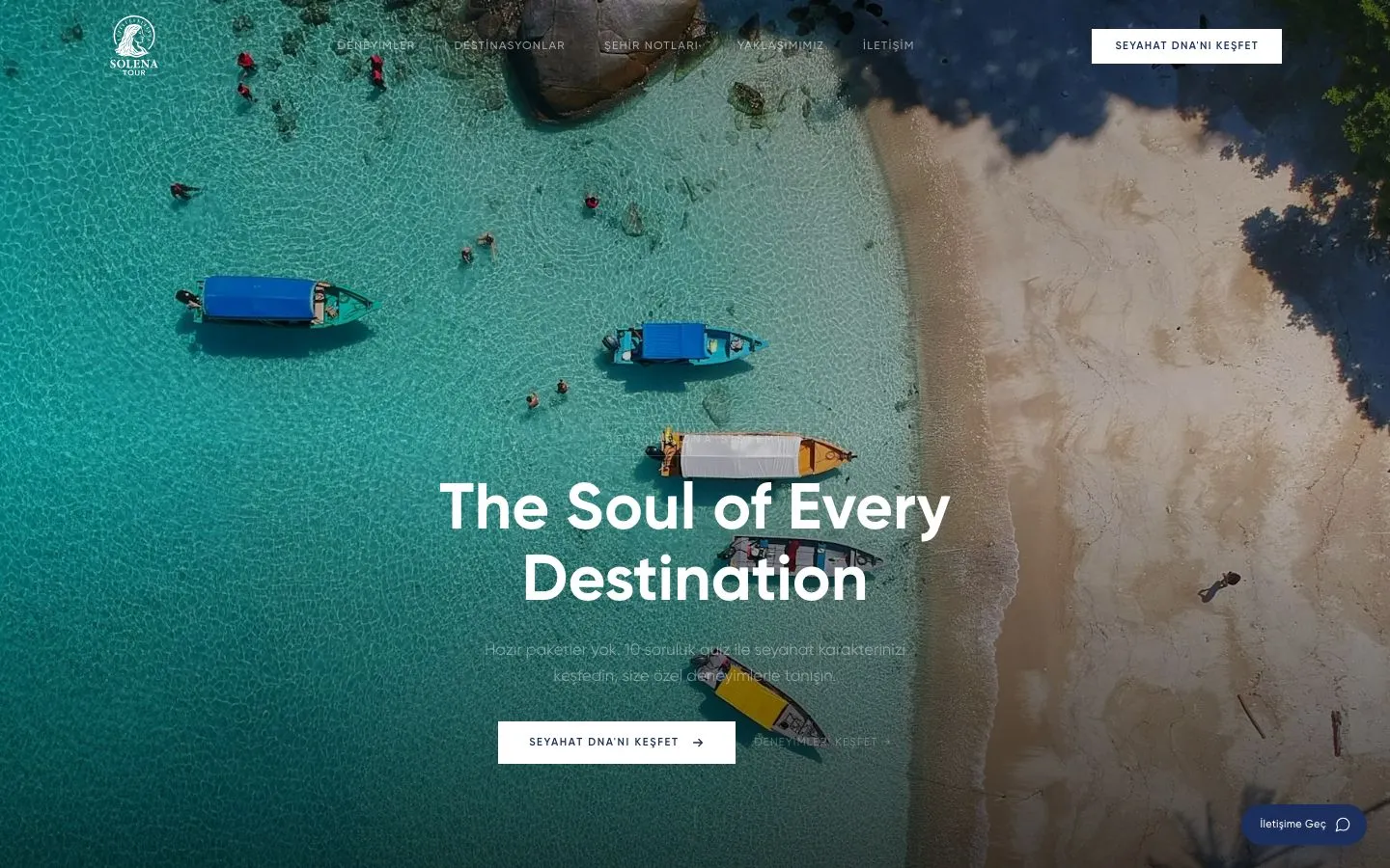 Solena Tour — proje ekran görüntüsü